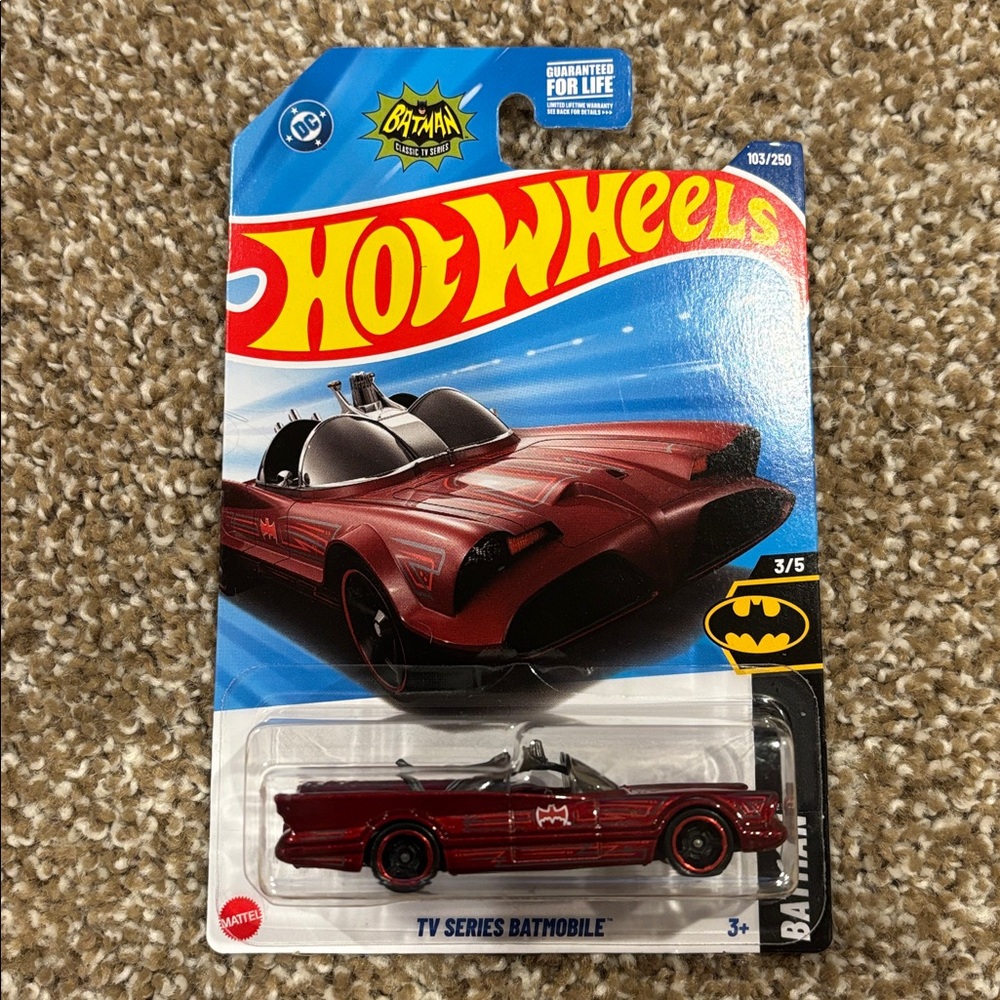Mattel Hot Wheels 2025 TV SERIES BATMOBILE